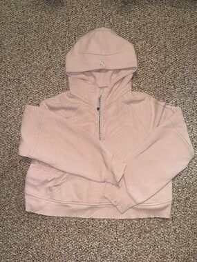 Lululemon Scuba Half-zip • Flush Pink • M/L